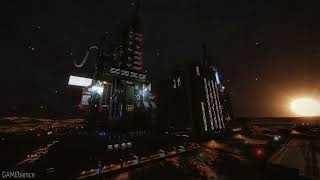 3 Hour - Elite Dangerous - Planetary Station Buildings Ambience