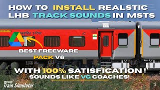 How To Install Realistic LHB Track Sounds in MSTS | In Just 5 Minutes screenshot 5