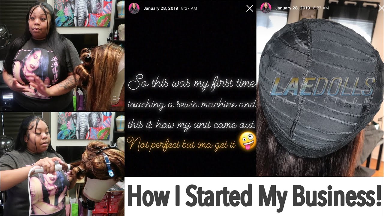 HOW I STARTED MY BUSINESS, BECOMING A FULL TIME WIG MAKER, BIG ANNOUNCEMENT 🖤