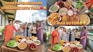 Tried this game with them the cuties🥰❤️|Rock Paper Scissors challenge🤣🤣|📍Shangpung  screenshot 2
