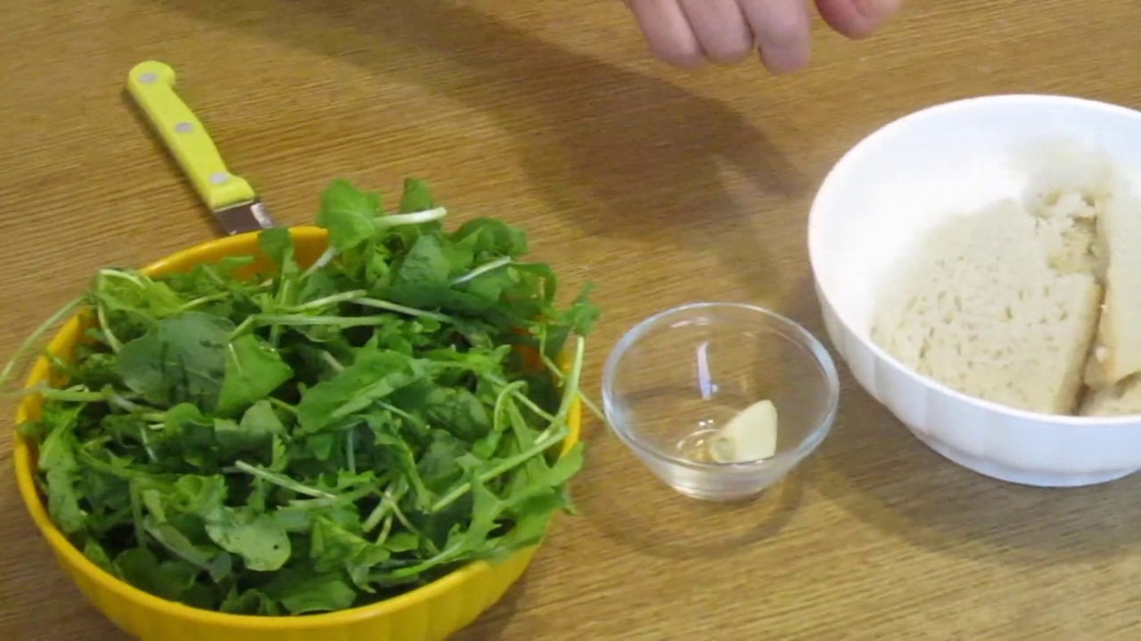 Pesto di rucola YouTube
