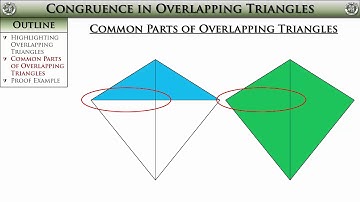 Geometry, Section 4-7 -- Congruence in Overlapping Triangles