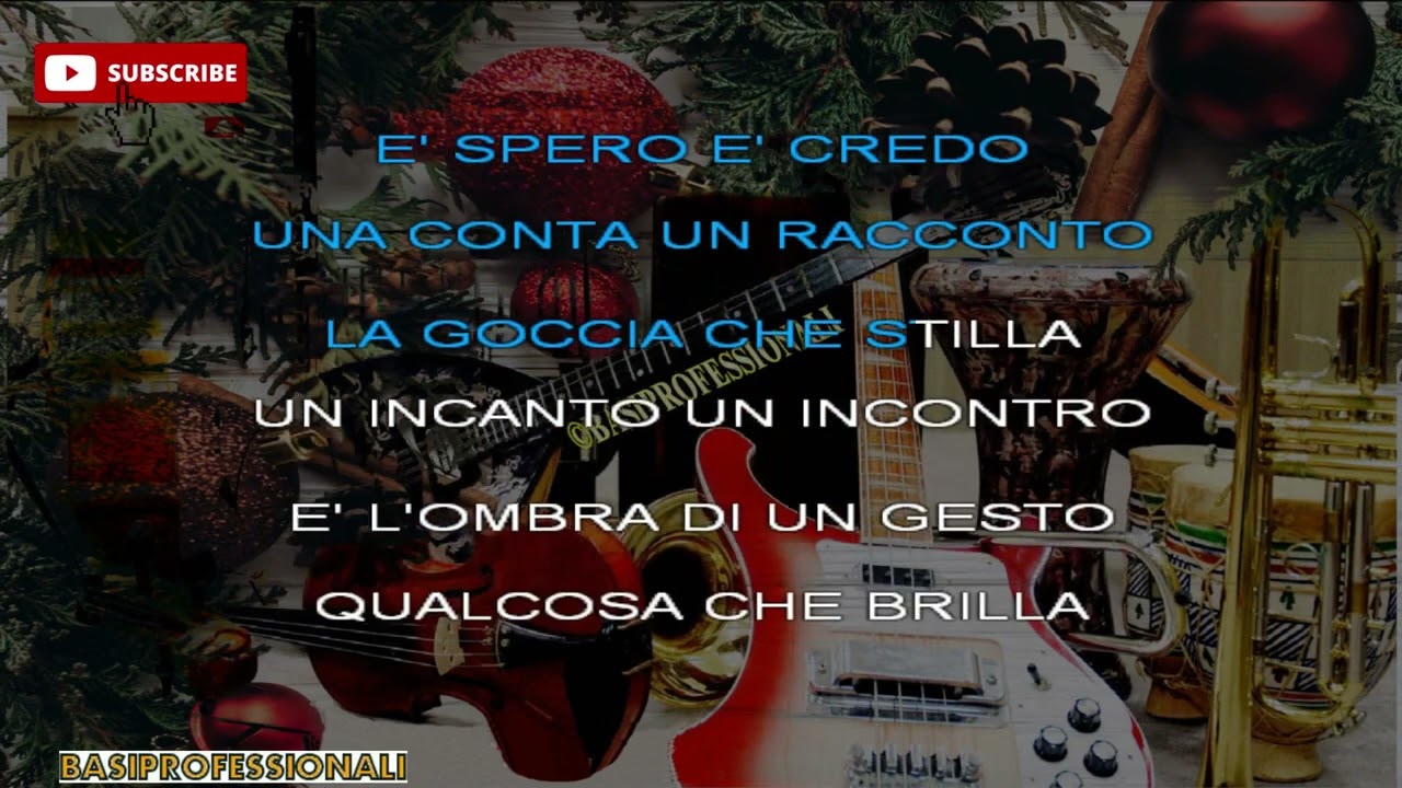 MINA★LA PIOGGIA DI MARZO★KARAOKE(NEW VERSION)