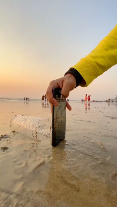 Creative Mobile Photography With Water Bottle To Go Viral #shorts