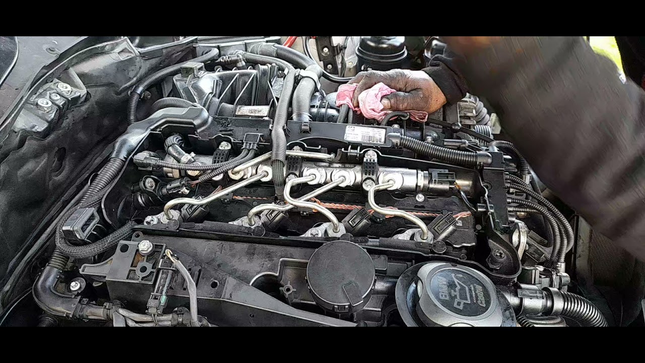 520d BMW '09 2ltr. engine new installed timing chain kit / first start