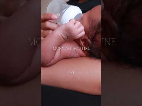 Realistic 5AM Morning W| A Newborn WATCH FULL VIDEO #breastfeeding #morningroutine #newbornmusthaves