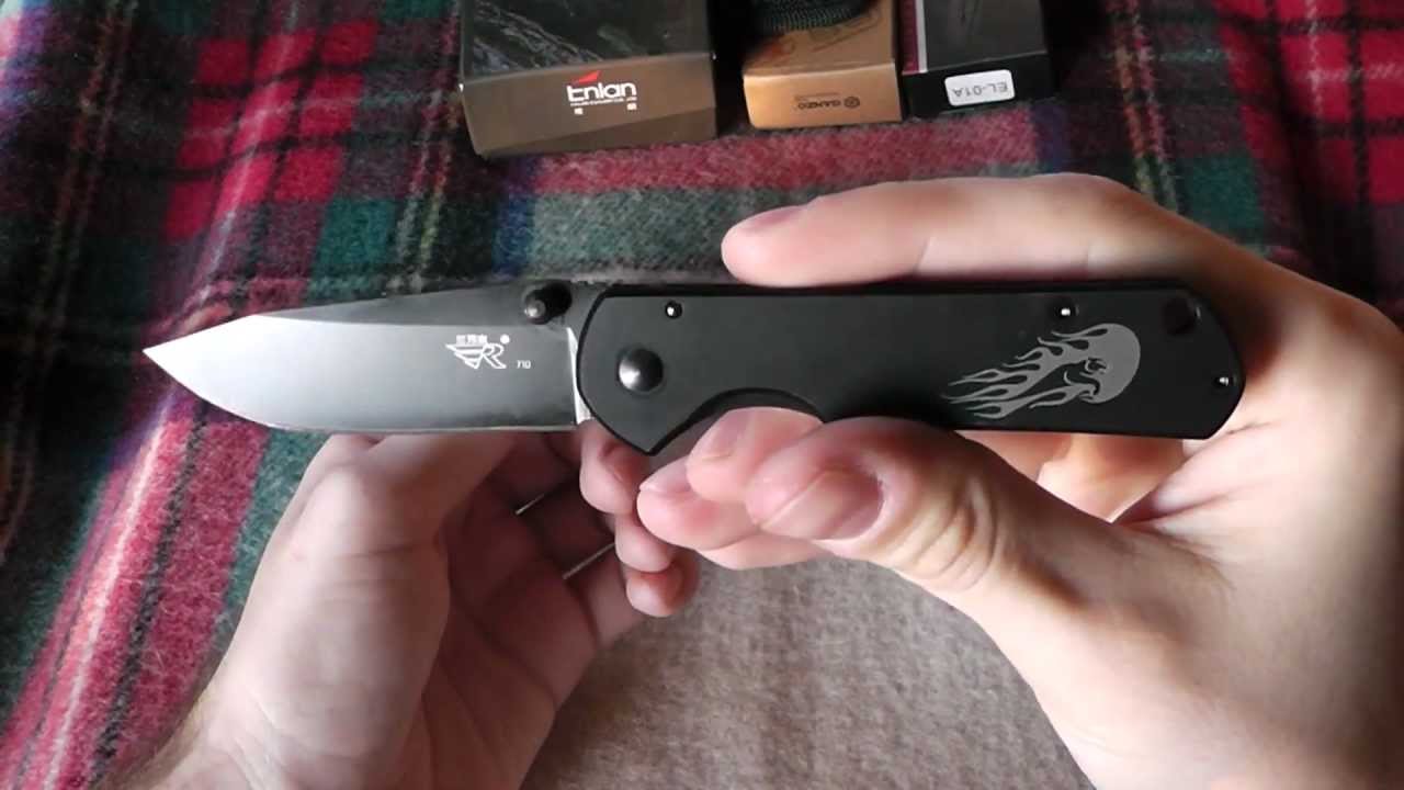 My best Chinese knives (1of4) Sanrenmu B710 YouTube