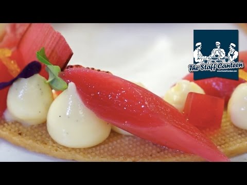 Video: Rhubarb Mousse In Sugar Nests