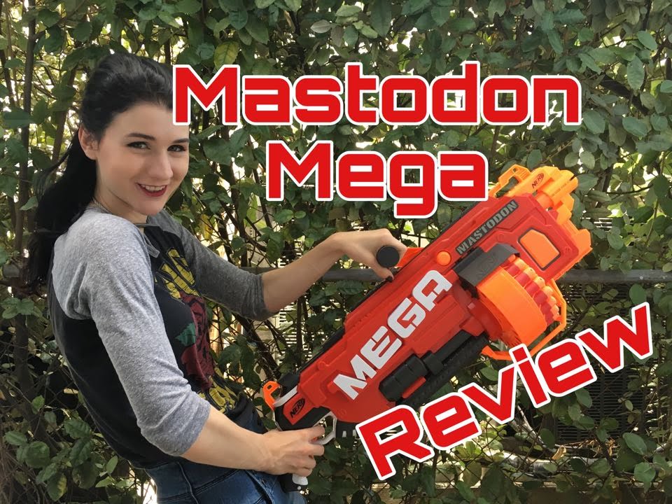 NERF MEGA MASTODON!! The Biggest Nerf 