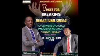 #ICYUMWERU CYO GUCA IMIGOZI YAKARANDE with BISHOP KAREMERA WITH BISHOP DEO NIYONZIMA//On 29 APR 2024