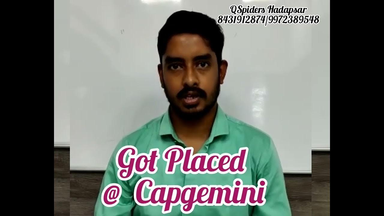 QSPIDERS HADAPSAR, CONGRATULATIONS SHUBHAM KAMTHEKAR YouTube