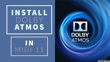 How to install 🔥Dolby Atmos🔥 in Miui 11? || Any Xiaomi Device🔥