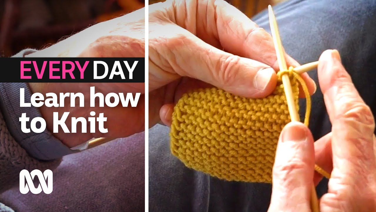 How to Knit - Absolute Beginner Knitting, Lesson 1 - Even if You're  Clueless! 