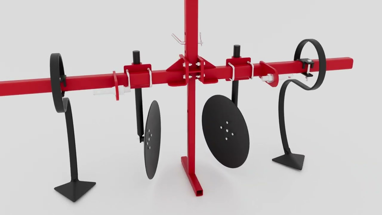 MK Martin 3-Point Hitch Garden Hiller