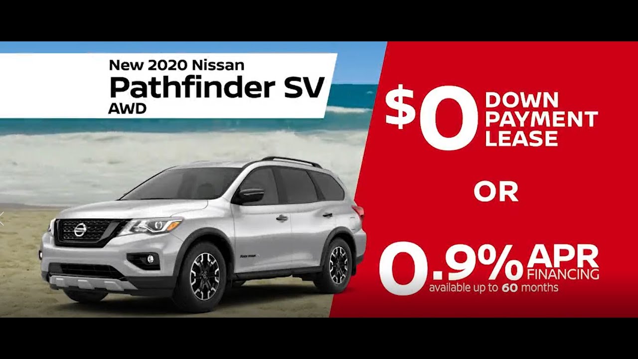 Nissan of Yorktown Heights July 2020 Pathfinder SV Lease Offer