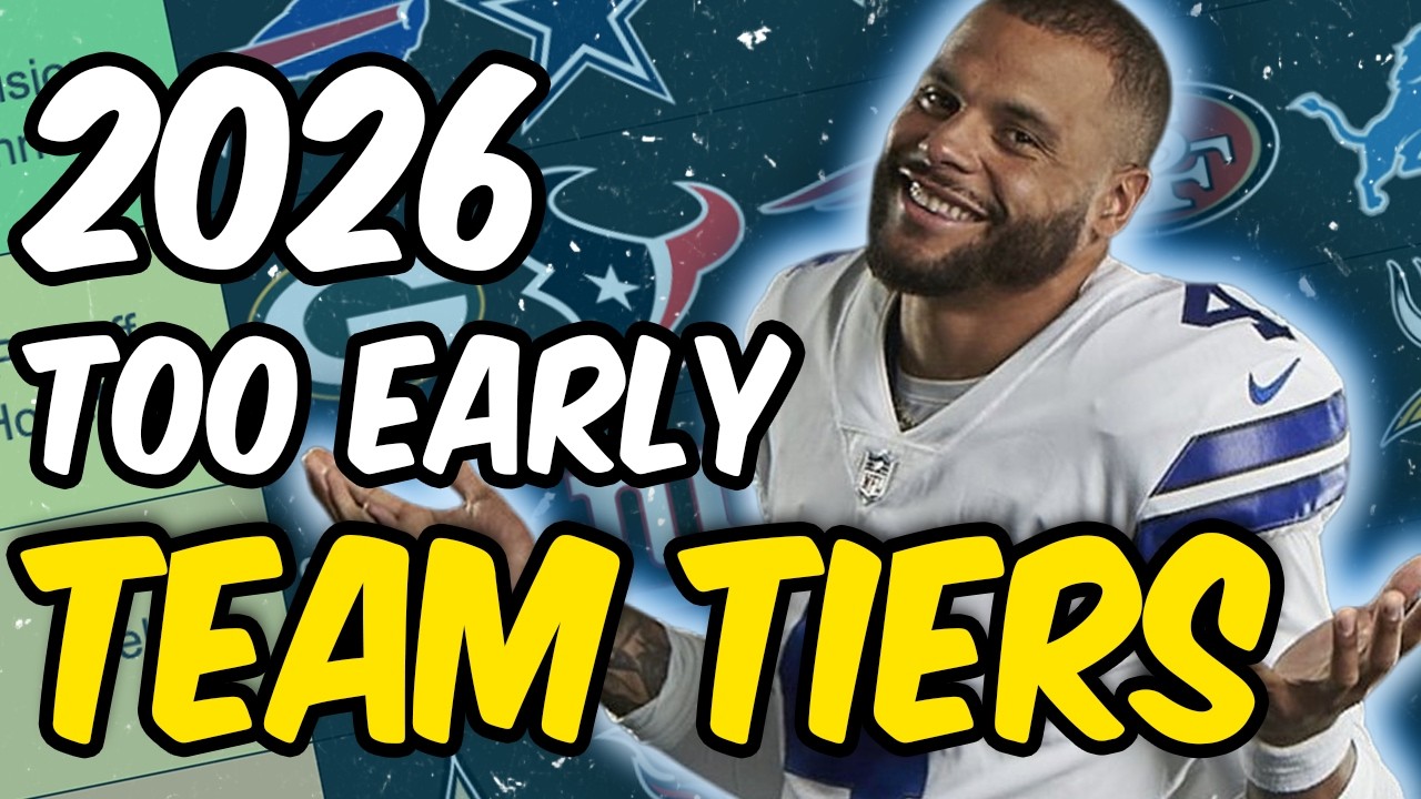 WAY TOO EARLY 2026 NFL TIERS (Every Team Ranked) + Super Bowl Reactions