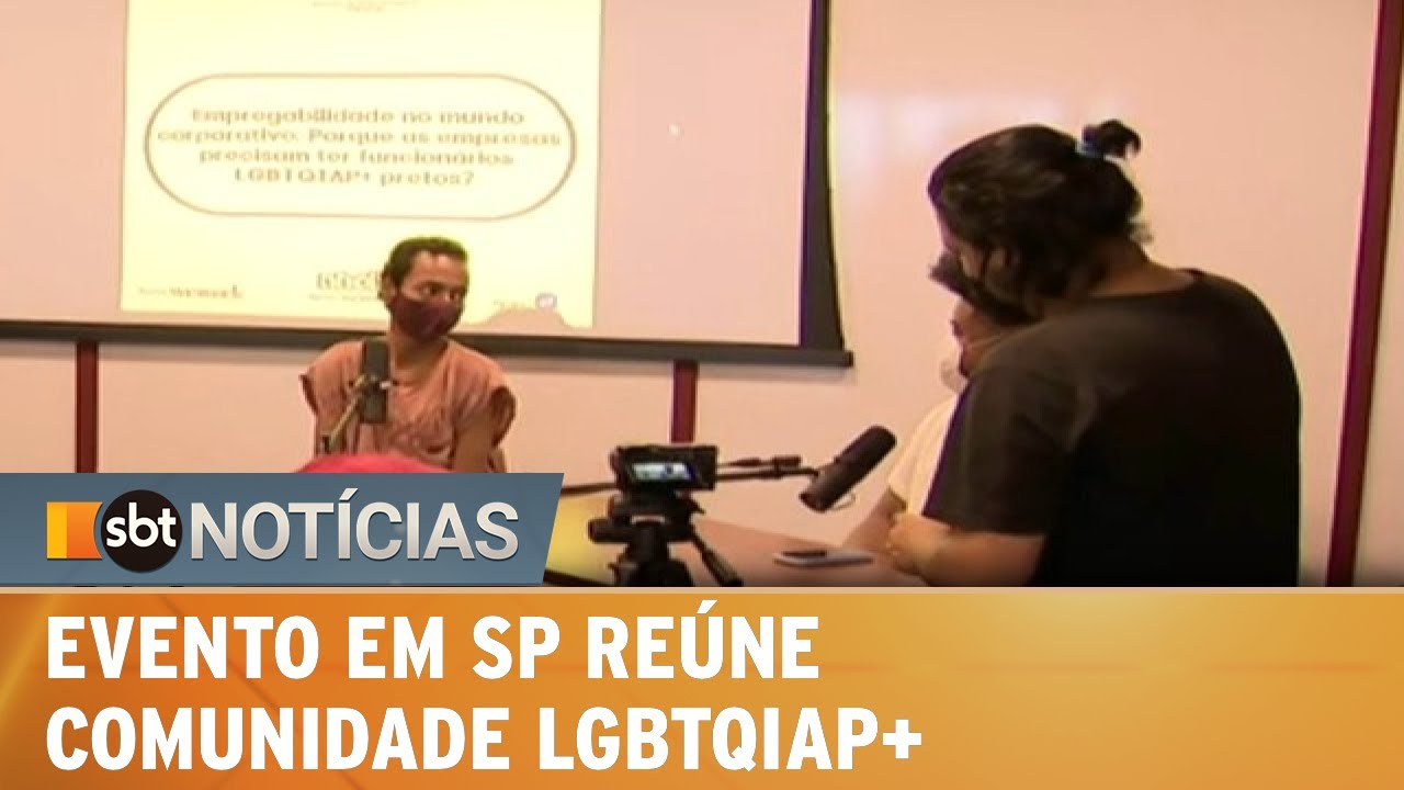 Evento em SP discute empreendedorismo voltado à comunidade LGBTQIAP+ | SBT Notícias (28/01/22)