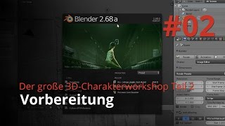 Blender 3D-Charakterworkshop Teil 2 | #02 - Vorbereitung @AgenzasbrothersDe