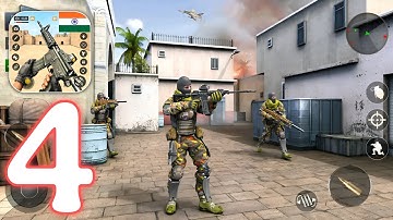 FPS Shooting Games - Gun Games - Gameplay Walkthroug Part 4 Dustown Level 15 - 18 ( Android, iOS)