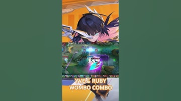 YVE & RUBY WOMBO COMBO #ruby #rubymobilelegends #rubymontage #mobilelegends