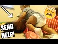 HELP! MY BABY WON'T STOP ATTACKING ME! | VLOG