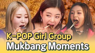 K-POP Girl Group&#39;s Mukbang Moments🤤 From Babymonster to Moonbyul &amp; ITZY