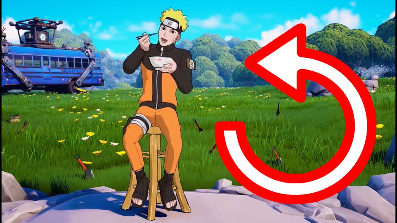 Fortnite Naruto Trailer 2 REVERSED