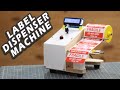 DIY Arduino based Auto Label dispenser Machine | Arduino project