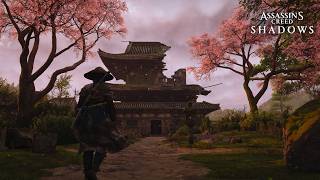 [4K] Relaxing Spring Walk in 1579 Kyoto | Assassin's Creed Shadows