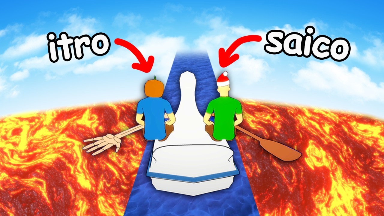 dois ABESTADOS testando a amizade num BARCO