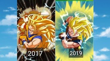 Evolution of Dokkan Battle - Super Attack Animations (2015-2019)