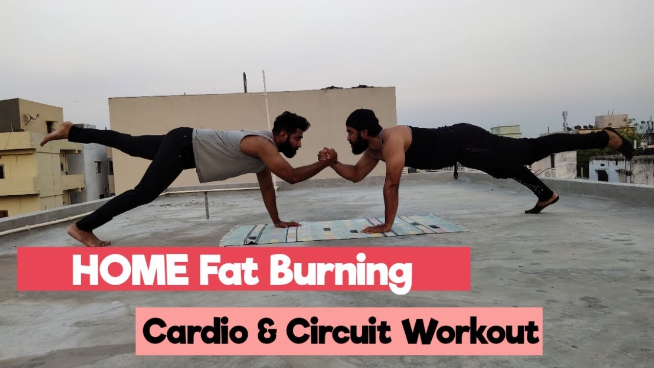 HOME Fat Burning Cardio & Circuit Workout ANYWHERE YouTube