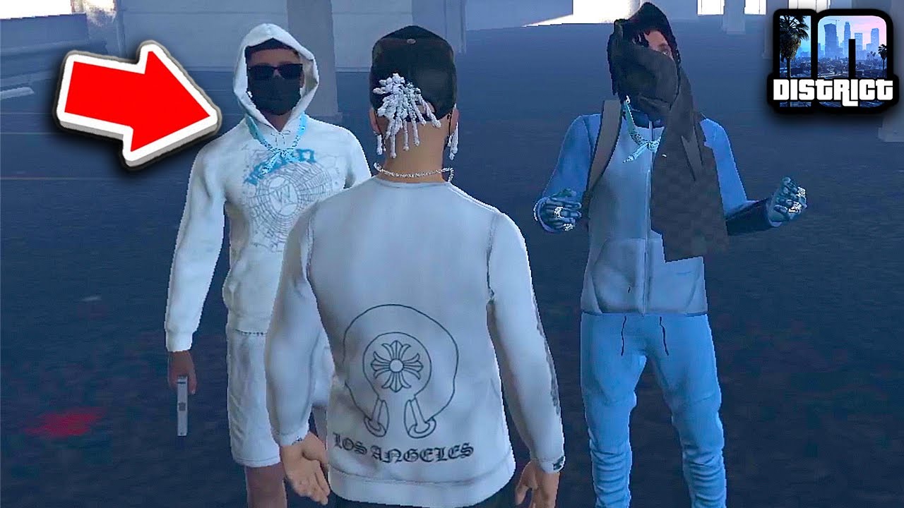 I Joined The Best Gang In District 10 RP - YouTube