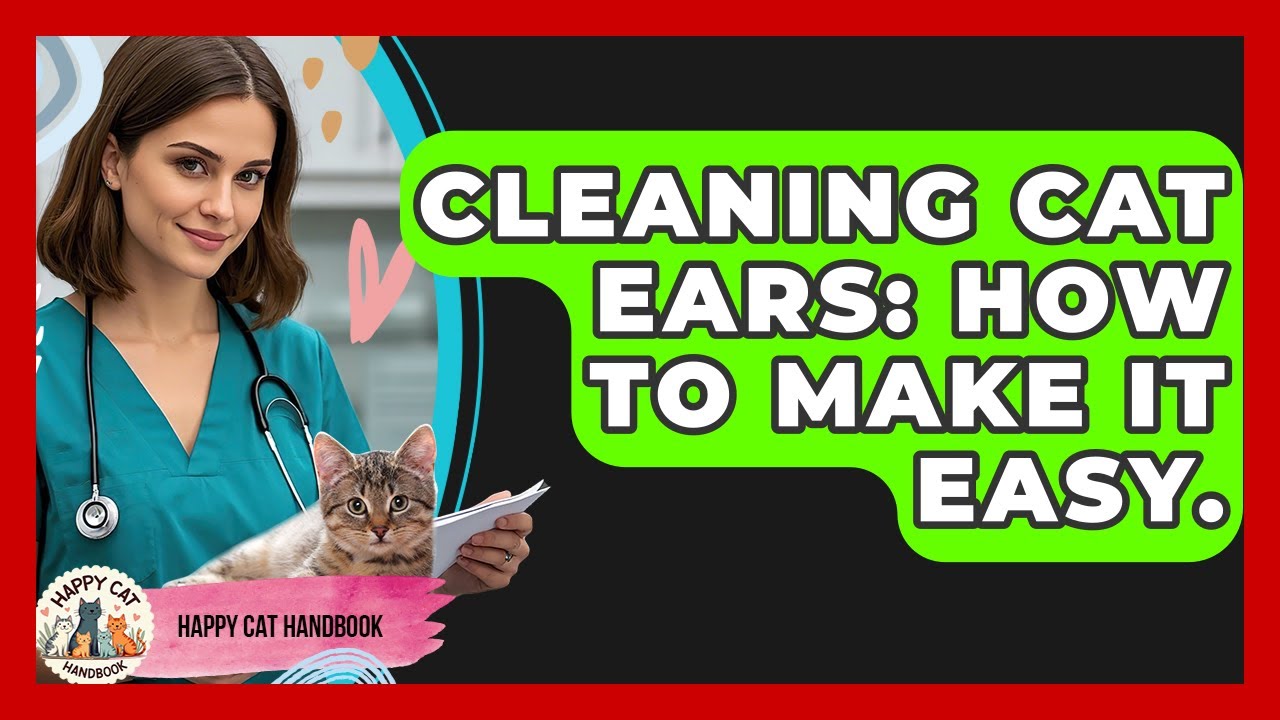 Cleaning Cat Ears: How To Make It Easy. - Happy Cat Handbook