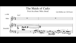 Miles Davis & Gil Evans - The Maids of Cadiz - Transcription (Sheet Music in Description)