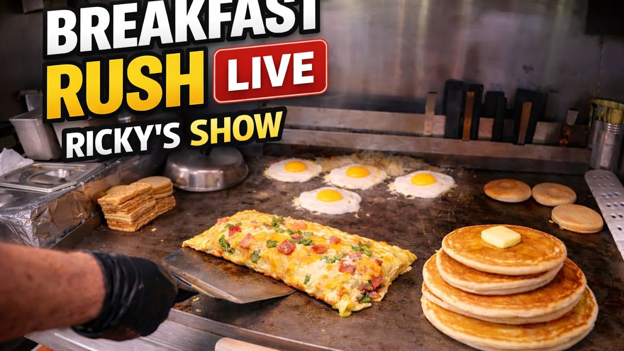Ricky’s Breakfast Show | Live Cooking