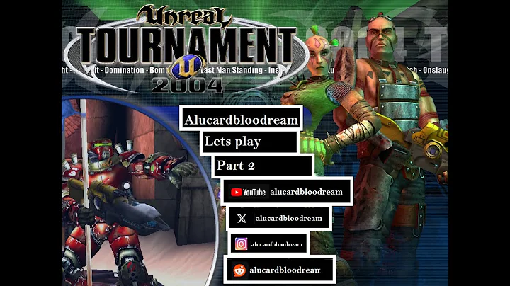 Unreal Tournament 2004 StoryMode Lets Play part 2|Alucardbloodream