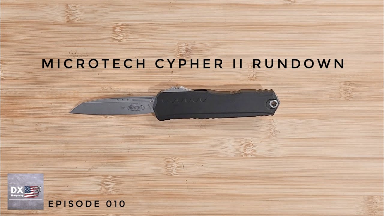 Microtech Cypher II | Краткий обзор, эпизод 010 | Краткий обзор новейших инноваций Microtech
