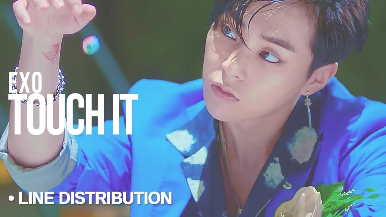 EXO (엑소) - Touch It : Line Distribution (Color Coded)