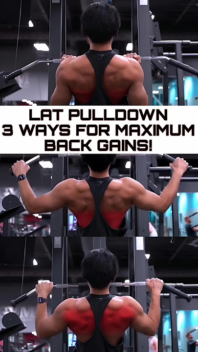 Hit Your Lats from Every Angle – Try These Variations! #shortfeed #shorts #trending #trendingshorts