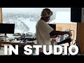 Tyler the creator making beats in studio