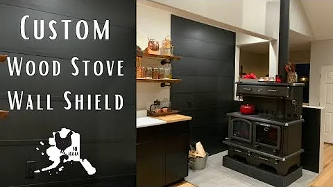 Wood Stove Wall Shield | Cook with Me | Custom Coo...