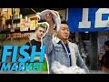GREAT AMERICAN FISH MARKET (Catching Fish - Pike Place Seattle) | Fung Bros