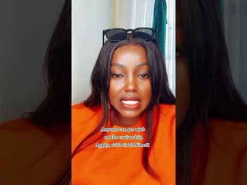 YB2896 Anyone Can Get A Job On A Cruise Ship 0702622961 0746379520 Missnyawiragiks