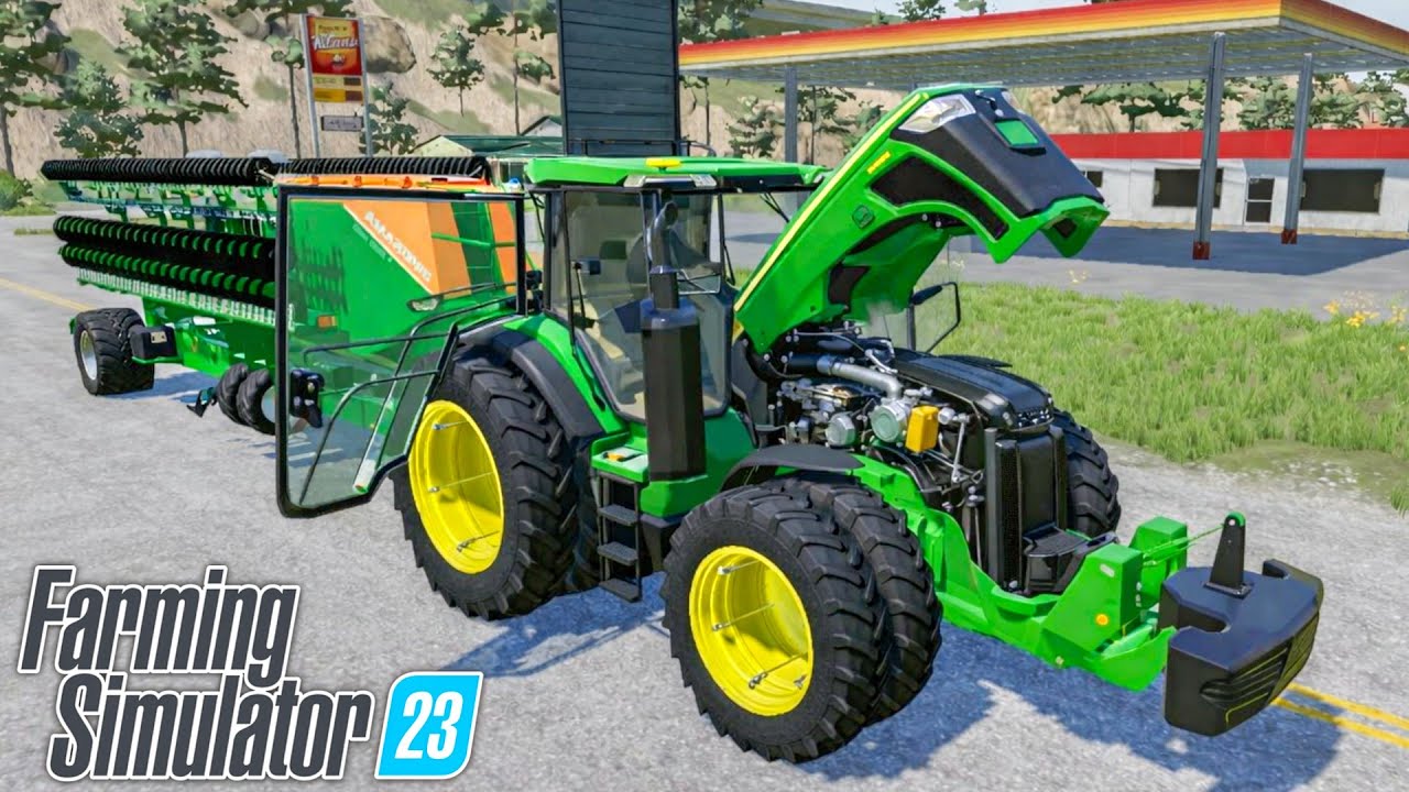 John Deere Tractor Engine Open In Fs23 ? Farming Simulator 23