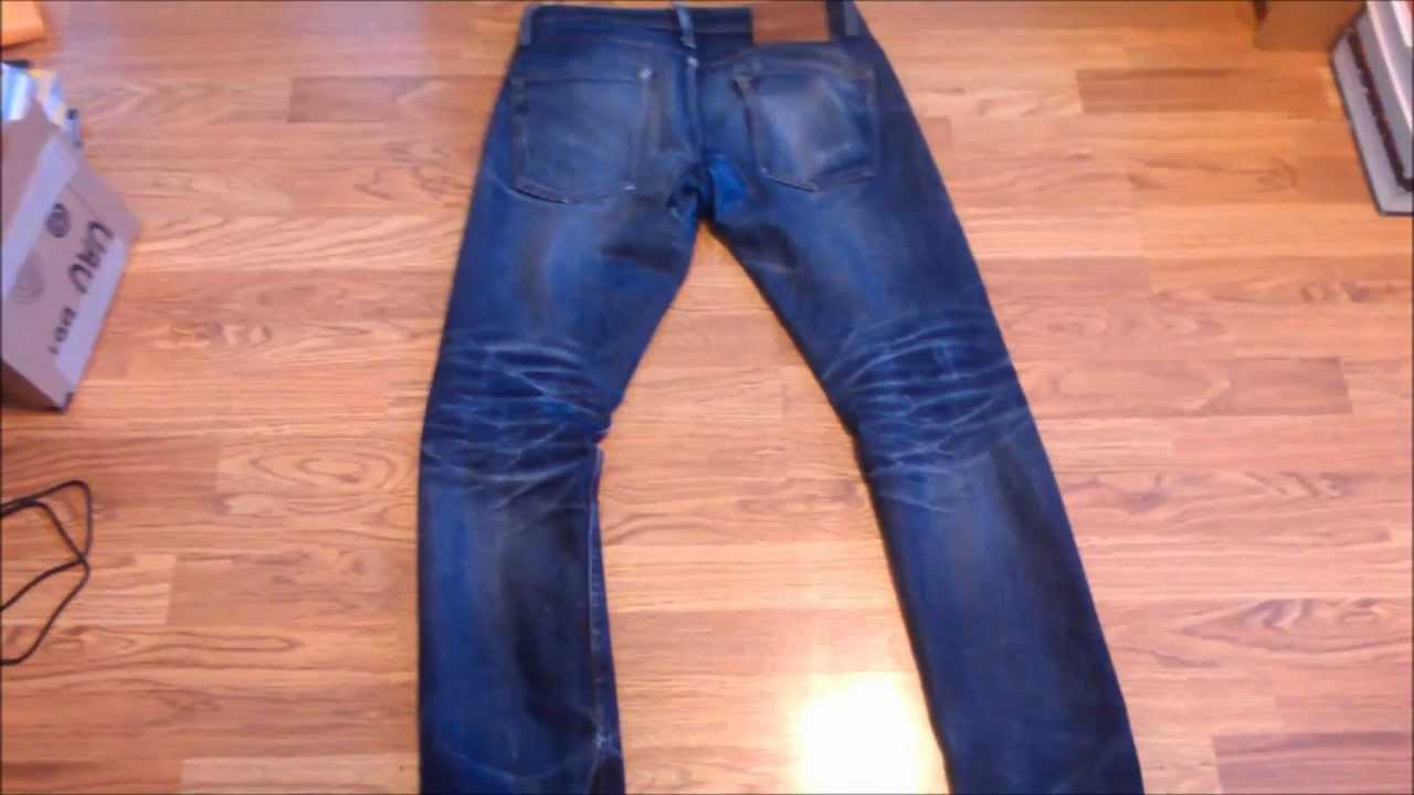 Men's Skinny Indigo Selvedge Jean in UB101