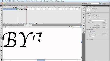 How To Animate Text with Adobe Flash