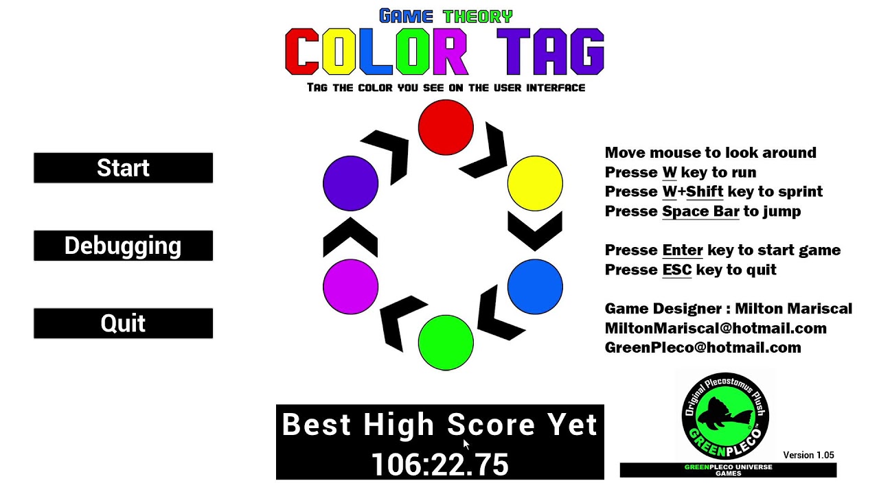 Color Tag Game by GreenPleco Testing and Development 006