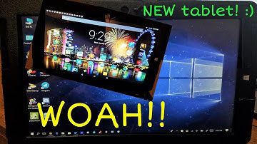 The unique NEW tablet I got! :)
