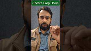 Stop Typing Manually! Create Dropdown in Google Sheets 🔽🔥#excel #exceltips #googlesheets #sheets